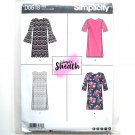 Misses Womens Dresses 14 - 22 Simplicity Sewing Pattern D0618 Misses Womens Dresses 14 - 22 Simplicity Sewing Pattern D0618