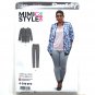 Womens Knit Jacket Skinny Jeans 14 - 22 Mimi G Style Simplicity Sewing Pattern D0619