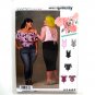 Misses Womens Plus Size Knit Bodysuits Simplicity Sewing Pattern D0646