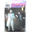 Adults Costumes Coat Vest Dickey Hat Suit XS - M Wrights Mens Simplicity Pattern 4083