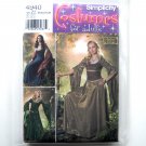 Renaissance Dress Adults Costumes Andrea Schewe Simplicity Pattern 4940