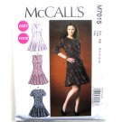 Misses Petite Flare Dresses Easy McCalls Sewing Pattern M7015