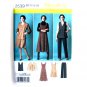 Womens Misses Jumper Pants Jacket Vest Plus Size 20W - 28W Simplicity Pattern 2539