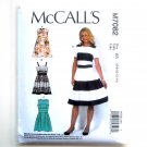 Misses Pleated Skirt Dresses 6 8 10 12 14 McCalls Sewing Pattern M7082 Misses Pleated Skirt Dresses 6 8 10 12 14 McCalls Sewing Pattern M7082