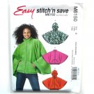 Misses Capelets XS S M McCalls Sewing Pattern M6150