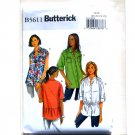 Misses Shirt Easy Size 20 - 26 Butterick Sewing Pattern B5611