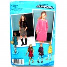 Girls' Dress Vest 8 - 16 Simplicity Sewing Pattern 1787