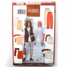 Misses' Vest T Shirt Shorts Pants L XL OOP Butterick Sewing Pattern 5056