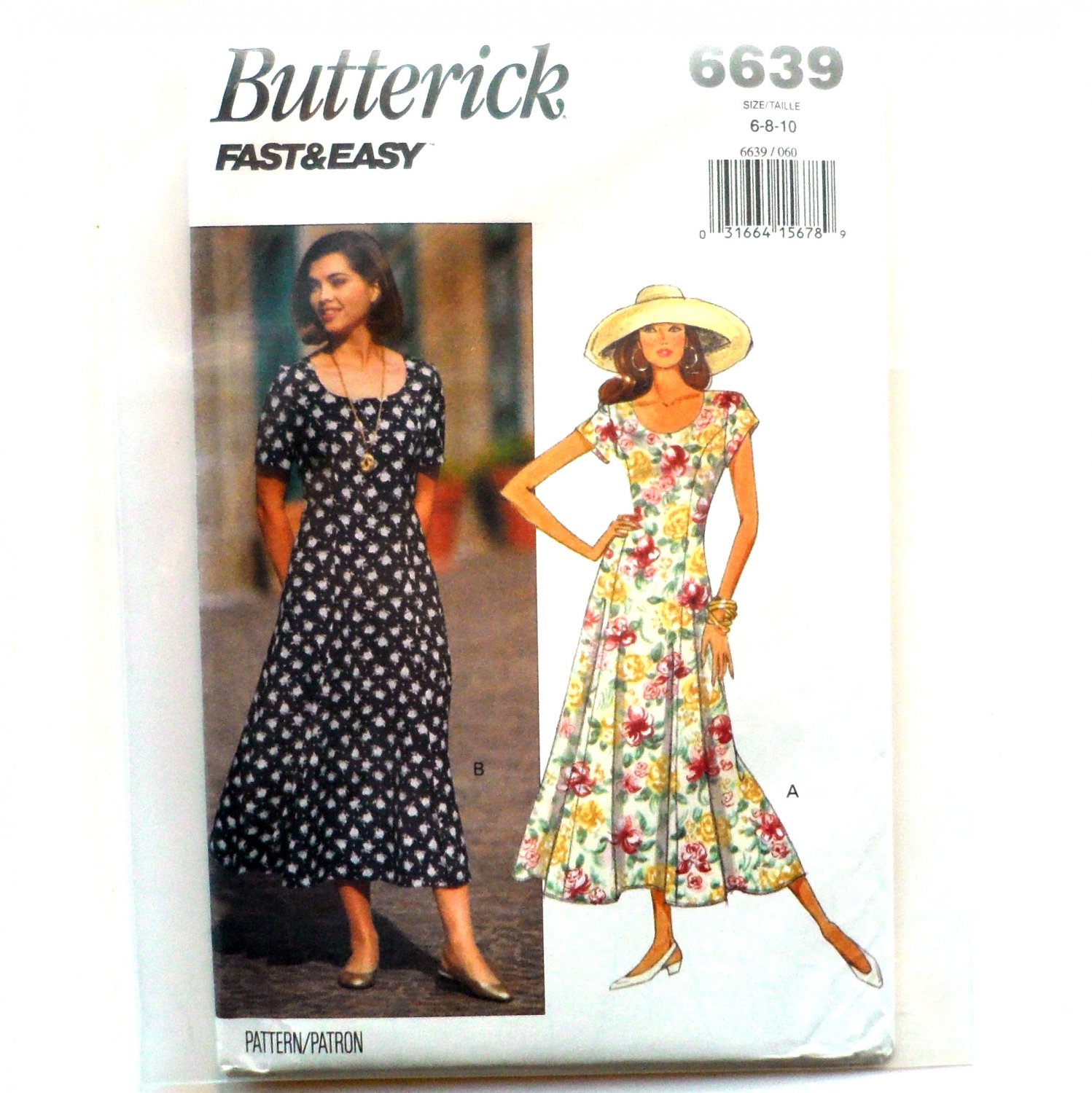 chinese dress ladies Butterick Pattern B6983 Misses' Dresses 6983