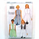 Misses' Shirt Vest 6 8 10 Fashion Essentials Out Of Print Butterick Sewing Pattern 3911