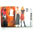 Misses Skirts 12 14 16 Butterick Sewing Pattern 6672