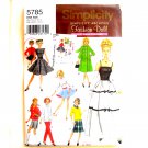 Barbie Doll Clothes Design By Teri Simplicity Pattern 5785 Barbie Doll Clothes Design By Teri Simplicity Pattern 5785