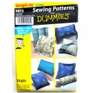 Pillows Simplicity Sewing Pattern 9873 Pillows Simplicity Sewing Pattern 9873
