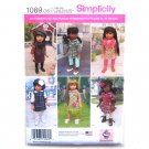 Wardrobe Doll Clothes Simplicity Sewing Pattern 1089 Wardrobe Doll Clothes Simplicity Sewing Pattern 1089