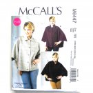 Misses Womens Capes Plus Sizes Nancy Zieman McCalls Sewing Pattern M6447 Misses Womens Capes Plus Sizes Nancy Zieman McCalls Sewing Pattern M6447