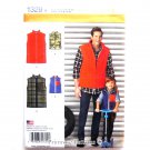 Boys' Men's Vests Simplicity Sewing Pattern 1329