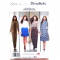 Misses' Dresses Jumpsuits Project Runway Simplicity Sewing Pattern 8214