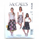 Misses Womens Skirts Kay Whitt Designs McCalls Sewing Pattern M7414