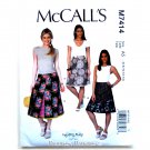 Misses A Line Skirts Kay Whitt Designs McCalls Sewing Pattern M7414 Misses A Line Skirts Kay Whitt Designs McCalls Sewing Pattern M7414