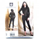 Misses Collarless Jacket Pants Anne Klein Vogue Sewing Pattern V1517