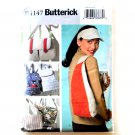 Visor Utility Backpack Fishermans Bags Butterick Sewing Pattern B4147