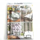 Waverly Kitchen Items Shade Table Runner Placemat Butterick Sewing Pattern B5059