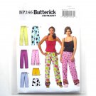 Misses Petite Top Shorts Pants Out of Print Size L - XL Butterick Sewing Pattern BP246