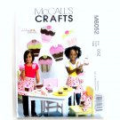 Kids Cupcake Apron Wall Art Headband Purse McCall Crafts Sewing Pattern M6052 Kids Cupcake Apron Wall Art Headband Purse McCall Crafts Sewing Pattern M6052