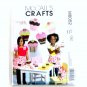 Kids Cupcake Apron Wall Art Headband Purse McCall Crafts Sewing Pattern M6052