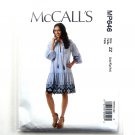 Misses' Pullover Dresses L XL XXL McCall's Sewing Pattern MP646
