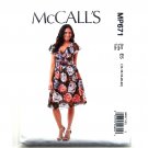 Misses' V Neck Dresses 14 16 18 20 22 McCall's Sewing Pattern MP671
