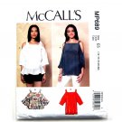 Misses' Tops 14 16 18 20 22 McCall's Sewing Pattern MP689