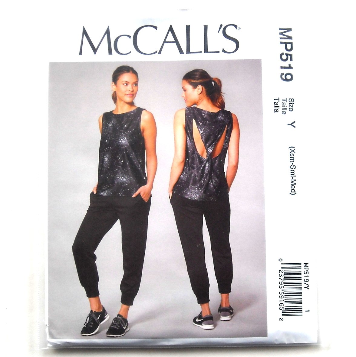 Misses' Shorts Tops Pants McCall's Sewing Pattern MP519