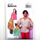 Misses' V-Neck Scoopneck Tops Easy Butterick Sewing Pattern BP295 Misses' V-Neck Scoopneck Tops Easy Butterick Sewing Pattern BP295