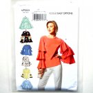 Misses' Princess Seam Tops Flared Sleeve Vogue Sewing Pattern VP931 Misses' Princess Seam Tops Flared Sleeve Vogue Sewing Pattern VP931