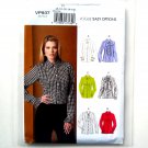 Misses' Button Down Blouses Vogue Sewing Pattern VP937 Misses' Button Down Blouses Vogue Sewing Pattern VP937