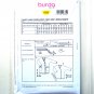 Misses Jacket Belt Burda Style Sewing Pattern 6335