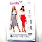 Misses Asymmetric Skirts Burda Style Sewing Pattern 6417