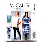 Misses V Neck Pullover Tunic Dresses Palmer Pletsch McCall's Sewing Pattern M0544