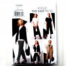 Misses' Jackets Top Pants Vogue Sewing Pattern VP948