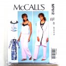 Misses' Romper Jumpsuit Robes McCall's Sewing Pattern MP612