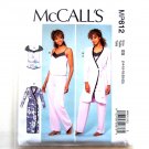 Women's' Romper Jumpsuit Robes McCall's Sewing Pattern MP612
