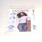 Misses' Semi Fitted Tops McCall's Sewing Pattern MP318