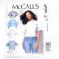 Women's Semi Fitted Tops McCall's Sewing Pattern MP318