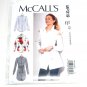 Women's Fitted Shirts Blouses McCall's Sewing Pattern MP319
