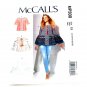 Women's' Tops Flared Sleeves McCall's Sewing Pattern MP330