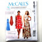 Misses' Gathered Neckline Dresses McCall's Sewing Pattern MP351 Misses' Gathered Neckline Dresses McCall's Sewing Pattern MP351