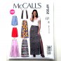 Misses' Semi Fitted Skirts Easy McCall's Sewing Pattern MP352