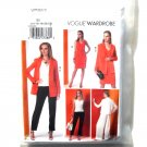 Women's Jacket Top Dress Pants Vogue Sewing Pattern VP953