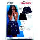 Misses' Novelty Mini Skirts Simplicity Sewing Pattern D0843